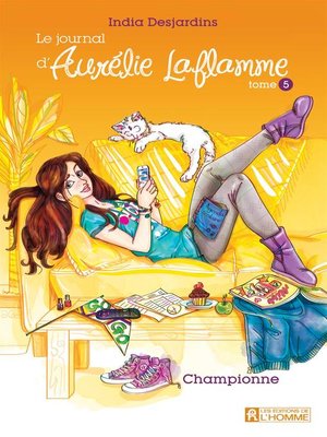 cover image of Le journal d'Aurélie Laflamme--Tome 5